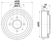 Textar Remtrommel 94019100