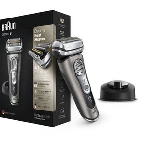 Braun Series 9 9325s Nieuwste Generatie Elektrisch Scheerapparaat, Oplaadstandaard, Etui, Grafiet