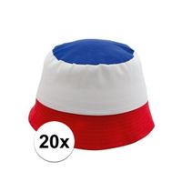 20x Voetbal petjes Frankrijk