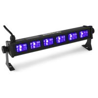 BeamZ BUV63 LED-bar 6x 3W UV