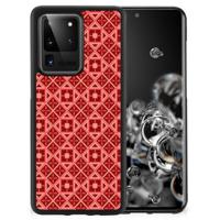 Samsung Galaxy S20 Ultra Bumper Case Batik Rood