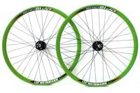 Weinmann DP18 Fixed Gear Wielset - Groen Weinmann DP18 Fixed Gear Wielset - Groen