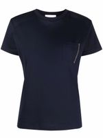 Fabiana Filippi t-shirt à ornements métalliques - Bleu - thumbnail