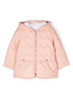 Chloé Kids veste à logo brodé - Rose