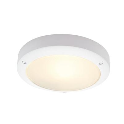 SLV Ronde buitenlampBulan 27cm wit - 229071