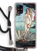 Birth Of Venus: Samsung Galaxy A51 5G Transparant Hoesje met koord