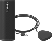 Sonos Roam zwart + wireless charger - thumbnail