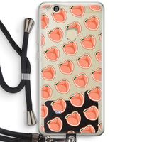 Just peachy: Huawei Ascend P10 Lite Transparant Hoesje met koord