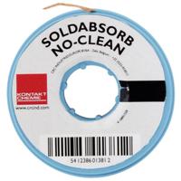 Kontakt Chemie CRC Kontaktchemie Desoldeerdraad Lengte 1.5 m Breedte 2.5 mm In vloeimiddel gedrenkt