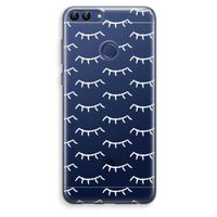 Wimpers: Huawei P Smart (2018) Transparant Hoesje