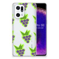 OPPO Find X5 Pro | Siliconen Case | Druiven