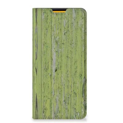 Samsung Galaxy M52 Book | Wallet Case | Green Wood