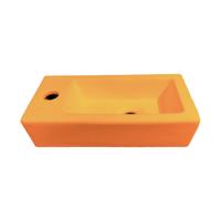 Best Design Fontein Morrano 37x18x9 cm Links Mat Oranje