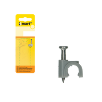 pgb-Europe SMART | Nylon kabelclip rond 10 grijs | 8 st SM0KCRN0110000H