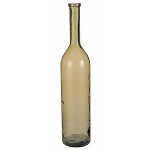 Mica Decorations Rioja Glazen Fles - H100 x Ø21 cm - Oker