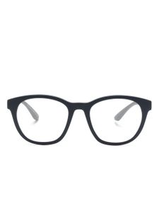 Emporio Armani lunettes de vue à monture ronde - Bleu