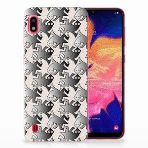 Samsung Galaxy A10 TPU Hoesje Salamander Grey