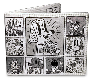 Mighty Wallet Work Dog by Vincent Scala