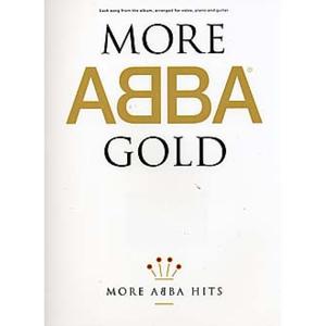 MusicSales More ABBA Gold voor piano, zang en gitaar