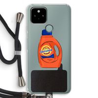 Ultra Sensitive: Pixel 5 Transparant Hoesje met koord