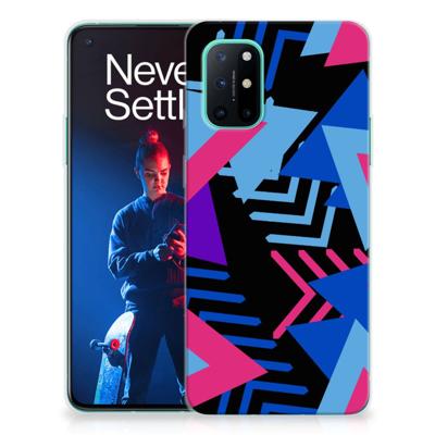 OnePlus 8T | TPU Hoesje | Funky Triangle