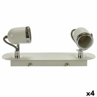 Plafondlamp Grundig Wit Metaal 50 W 8 x 13 x 31 cm GU10 (4 Stuks) Plafondlamp Grundig Wit Metaal 50 W 8 x 13 x 31 cm GU10 (4 Stuks)