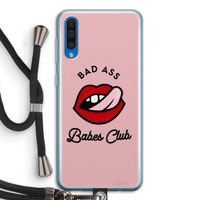 Badass Babes Club: Samsung Galaxy A50 Transparant Hoesje met koord