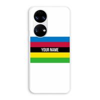WK Wielrennen: Huawei P50 Transparant Hoesje
