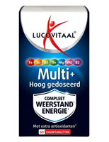 Lucovitaal Multi+ Hoog Gedoseerd Kauwtabletten