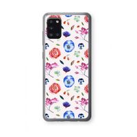 Bloemetjes: Samsung Galaxy A31 Transparant Hoesje