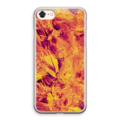 Eternal Fire: iPhone 8 Transparant Hoesje