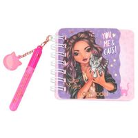 Top Model Notitieboek Leo Love Meisjes 9,2 Cm Paars 2-delig - thumbnail