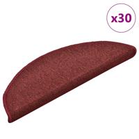 Trapmatten 30 st 56x17x3 cm Bordeaux Halfrond