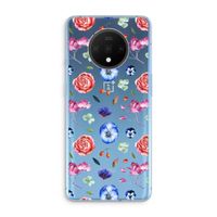 Bloemetjes: OnePlus 7T Transparant Hoesje Bloemetjes: OnePlus 7T Transparant Hoesje