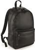 Atlantis BG255 Faux Leather Fashion Backpack - Black - 31 x 47 x 16 cm - thumbnail