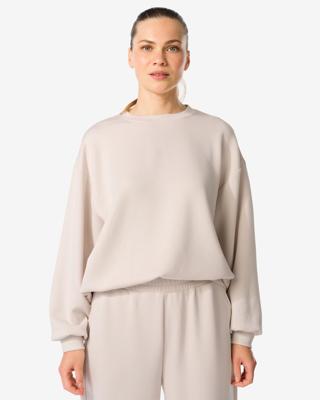 HEMA Dames lounge trui creme (creme)