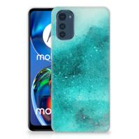 Smartphone hoesje Motorola Moto E32/E32s Painting Blue