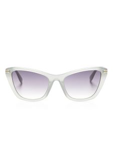 Marc Jacobs Eyewear lunettes de soleil à monture wayfarer - Gris