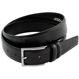 Jesse.V leren riem Business Zwart 35mm