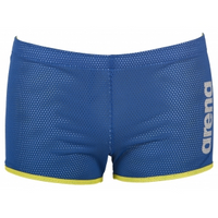 Arena Square cut drag shorts blauw S Arena Square cut drag shorts blauw S