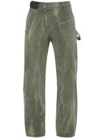 JW Anderson jean droit Twisted - Vert - thumbnail