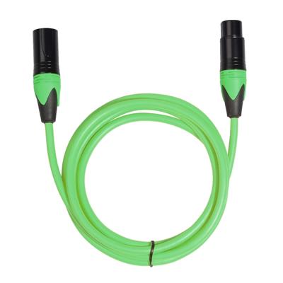 XRL male naar Female microfoon mixer audio kabel lengte: 5m (groen)
