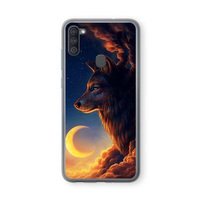 Night Guardian: Samsung Galaxy A11 Transparant Hoesje