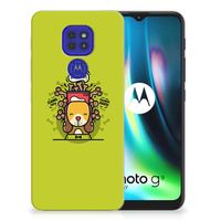 Motorola Moto G9 Play | E7 Plus Telefoonhoesje met Naam Doggy Biscuit