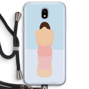 Mirror: Samsung Galaxy J5 (2017) Transparant Hoesje met koord