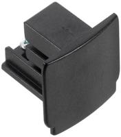 Nordic eindkap tbv. rail zwart 3-fasen 5050301