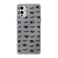 Eye pattern #2: OnePlus 9 Transparant Hoesje