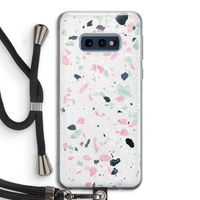 Terrazzo N°3: Samsung Galaxy S10e Transparant Hoesje met koord