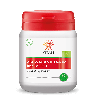 Ashwagandha-KSM Biologisch - 60 capsules