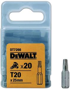 DeWalt Accessoires 25mm schroefbit voor Torx schroeven T20 - DT7266-QZ - DT7266-QZ